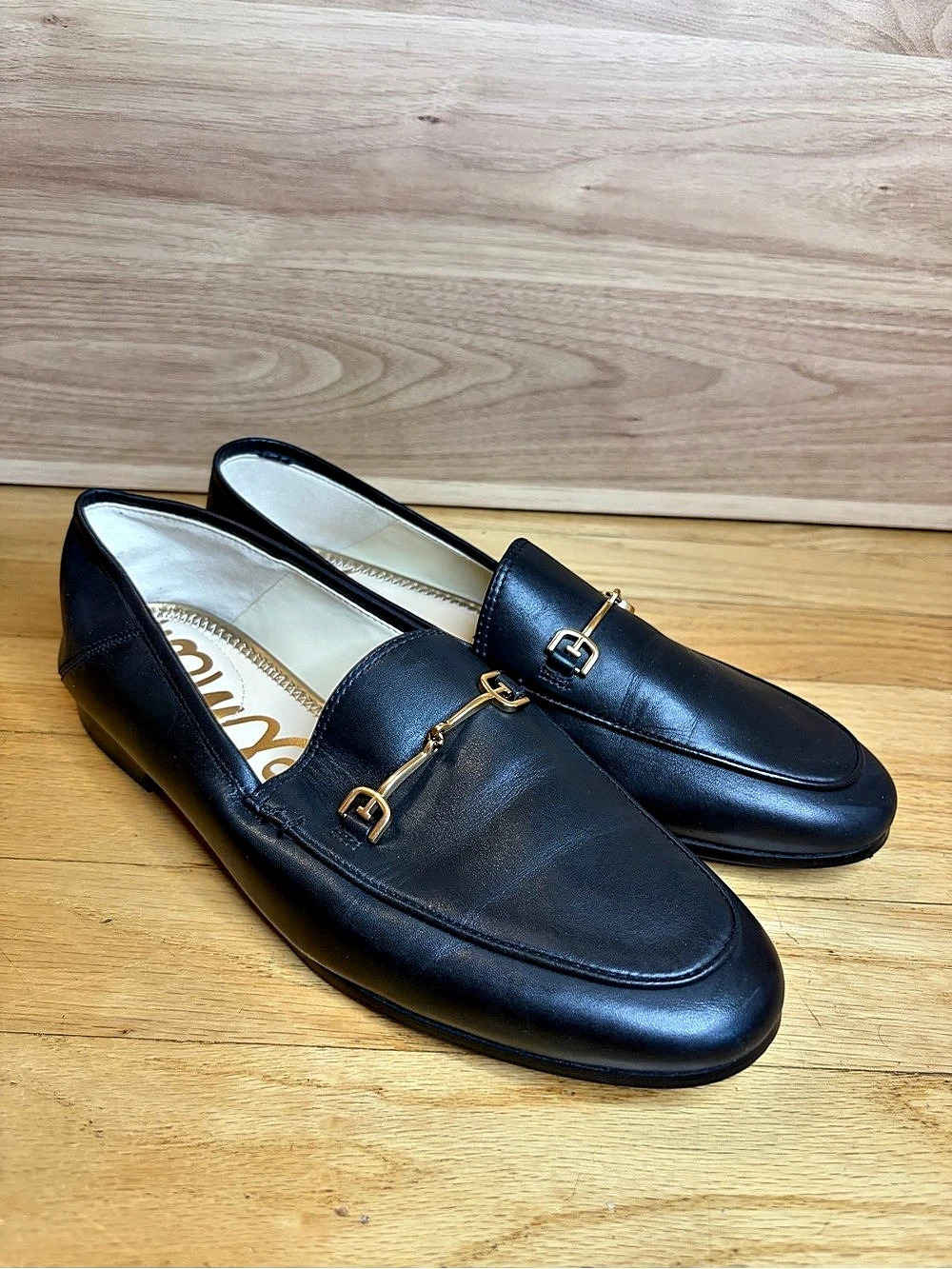 Sam Edelman Loraine Bit Black Loafers - Size 8